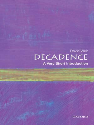 cover image of Decadence